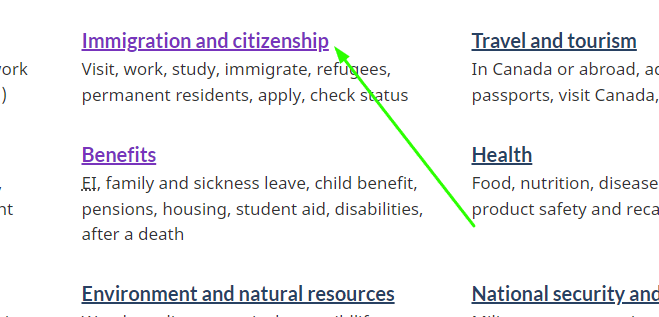 Canada Immigration and citizenship