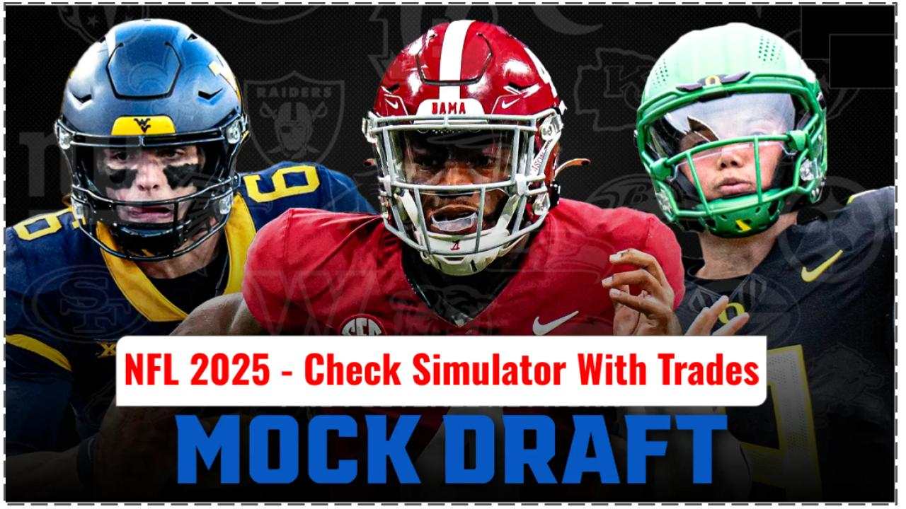 Nfl Mock Draft 2025 Updated Today Mock Draft Printables Free