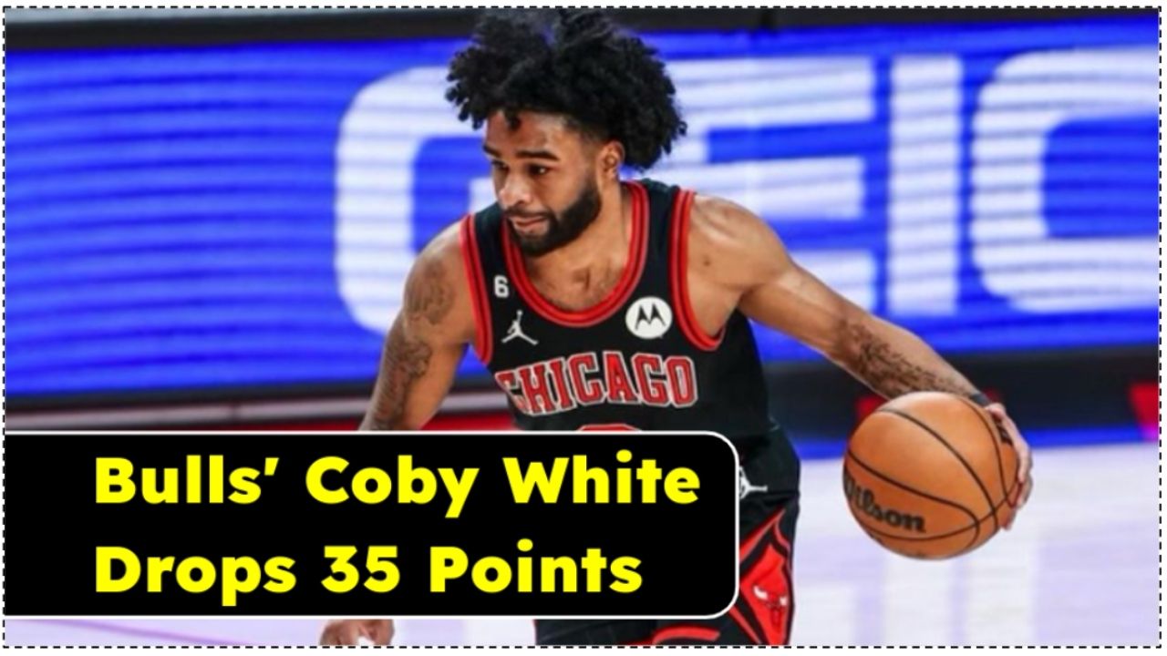 Bulls' Coby White Drops 35 Points