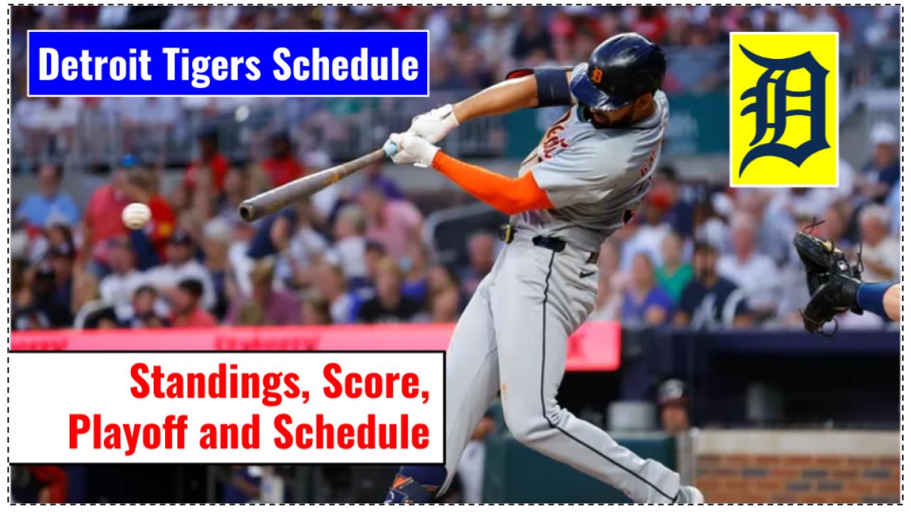 Detroit Tigers Schedule 2024