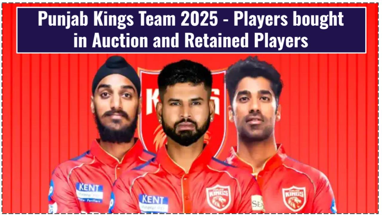 Punjab Kings IPL Team 2025