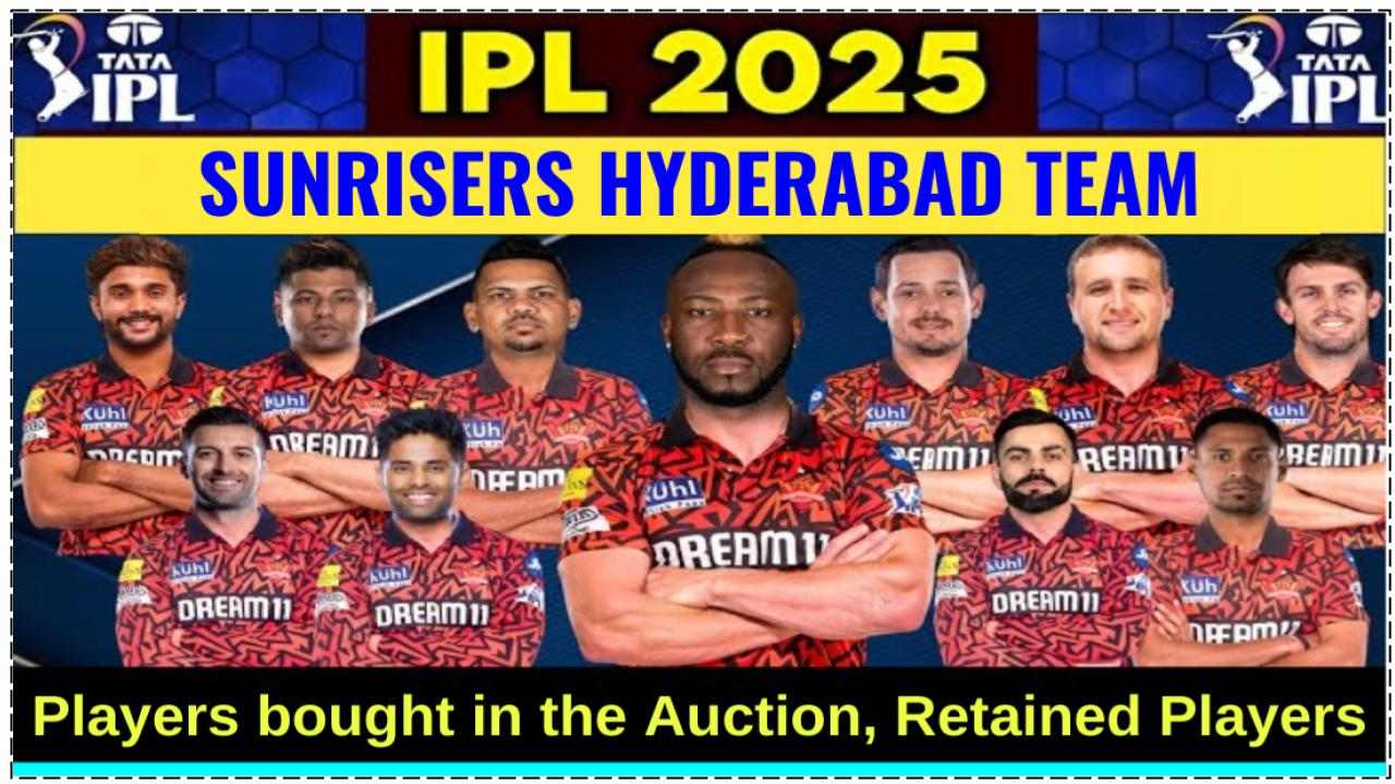 SUNRISERS HYDERABAD IPL Team 2025